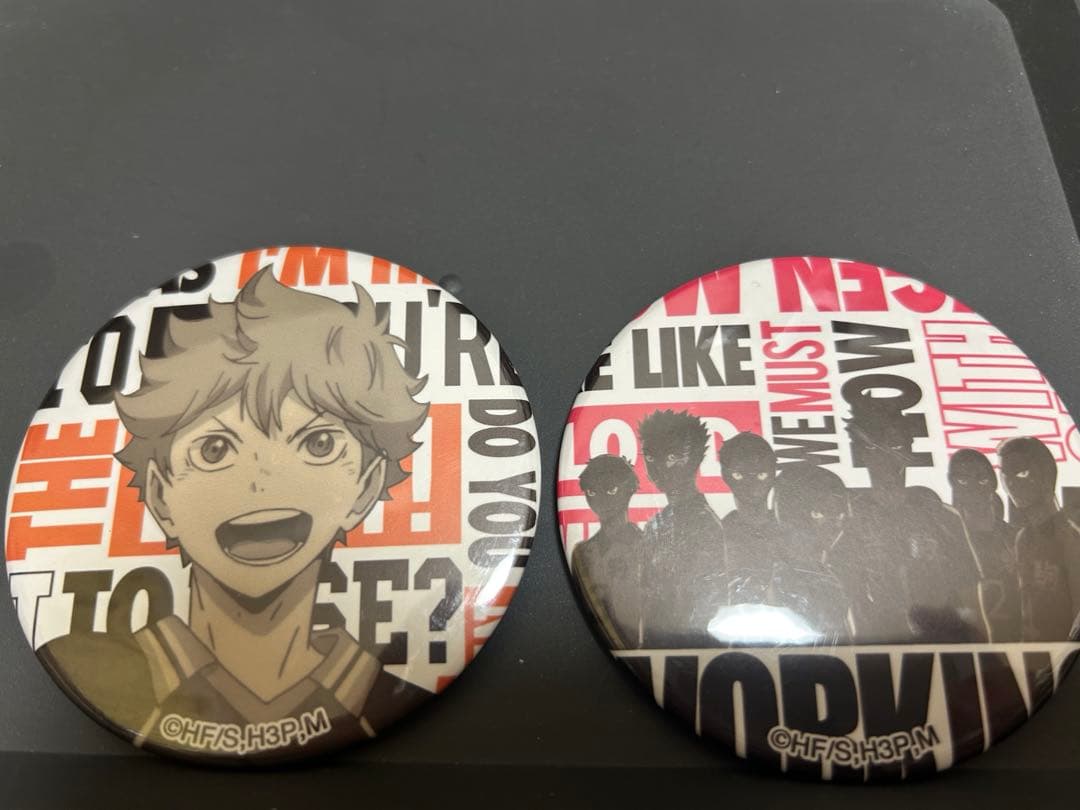 ハイキュー WEGO限定缶バッジ 日向翔陽 音駒 - メルカリ