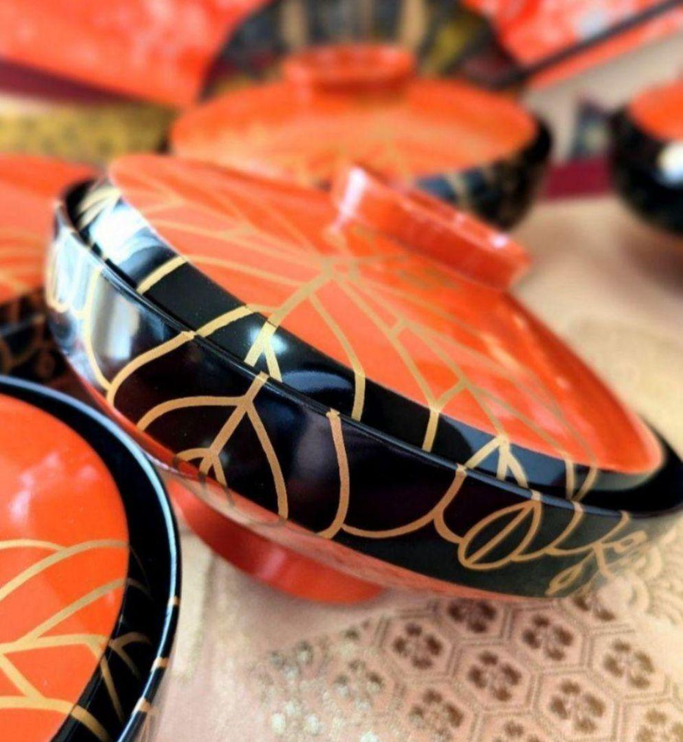 輪島塗❀高級❀本漆器❀天然木製❀蒔絵椀セット❀普段使いからお正月にも♡