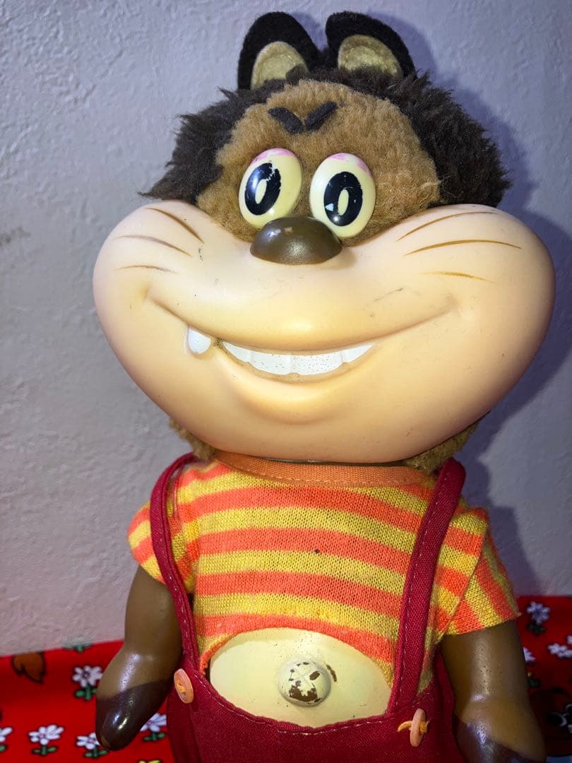 にこにこぷん　じゃじゃまるソフビ人形 昭和レトロ　当時物