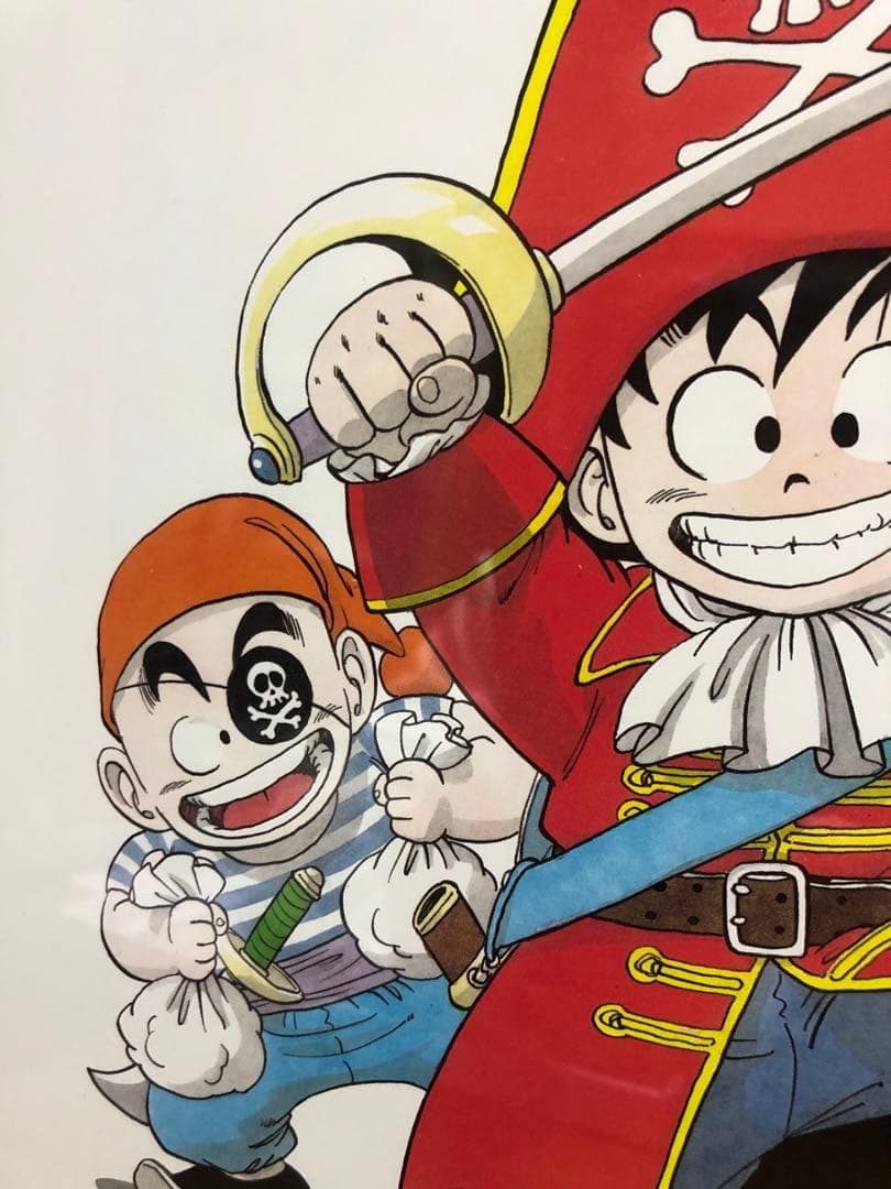 ドラゴンボール DRAGON BALL 一番くじ B賞 海賊 イラスト 30cm