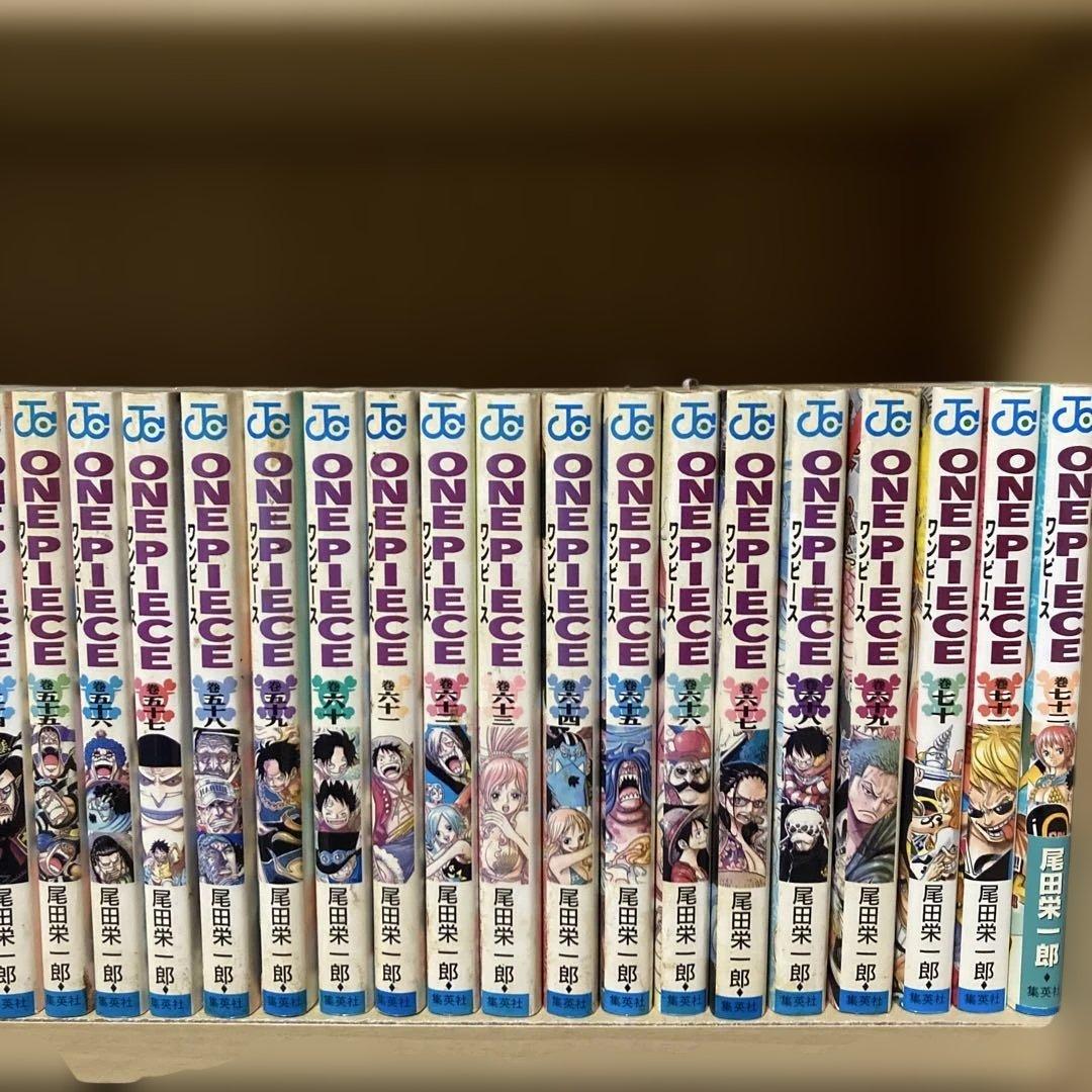 おまけDVD付き❗️送料無料❗️ワンピース1〜107巻 ほぼ全巻セット 尾田栄一郎