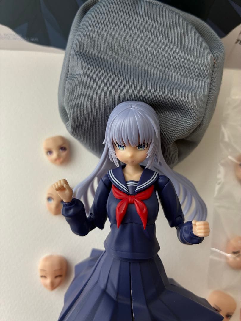 布スカート付き　コトブキヤ限定薬師寺久遠ベースの寄せ集めジャンク　創彩少女庭園