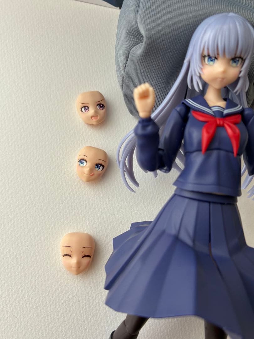 布スカート付き　コトブキヤ限定薬師寺久遠ベースの寄せ集めジャンク　創彩少女庭園