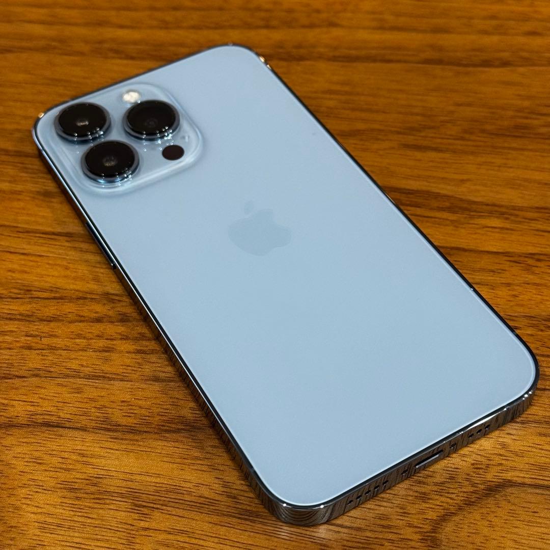 iPhone13 Pro シエラブルー 128GB 付属品充実 充電ケーブル新品の通販