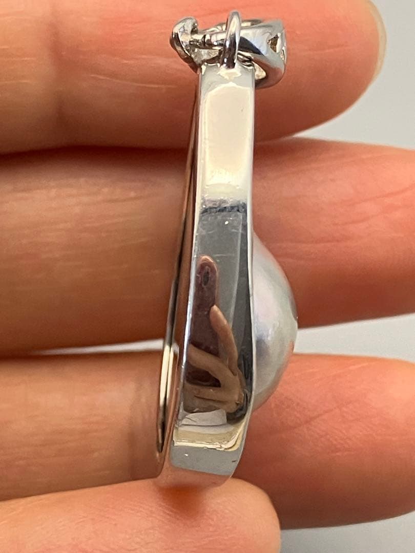 ミニー様専用⭐️ 奄美大島産 マベパール ペンダント ネックレストップ 925