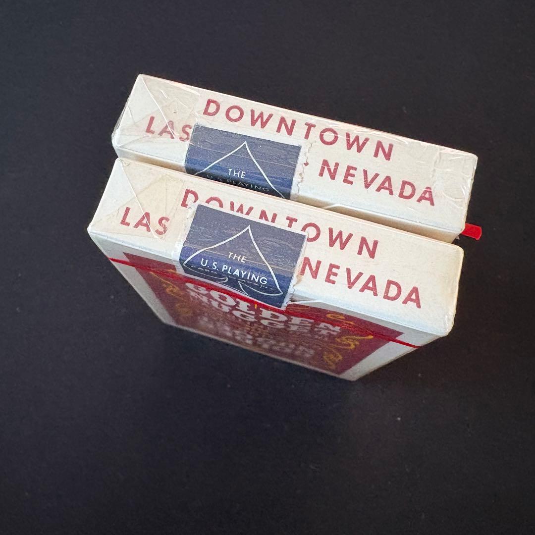 新品未開封 Golden Nugget 赤 2個セット カジノデック オールド