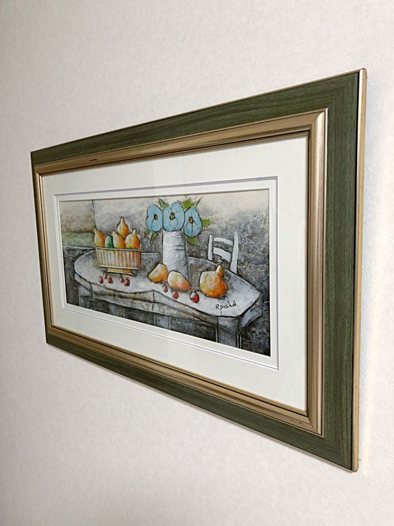 絵画 時代 油絵 R park作 - メルカリ