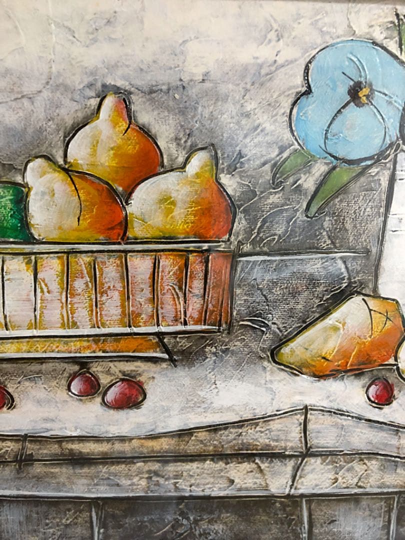 絵画 時代 油絵 R park作 - メルカリ