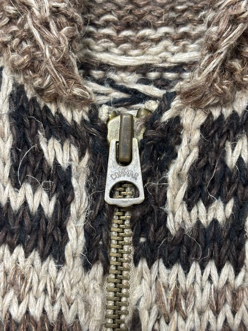 ラルフローレン ハンドニット カウチン セーター サンダーバード ネイティブ柄