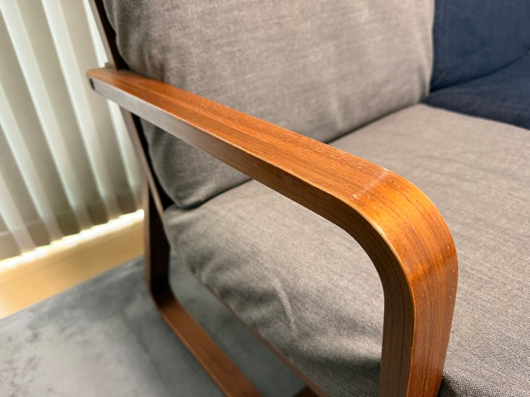 値下げ！！無印良品 リビングでもダイニングでもつかえる テーブル&チェアー2脚