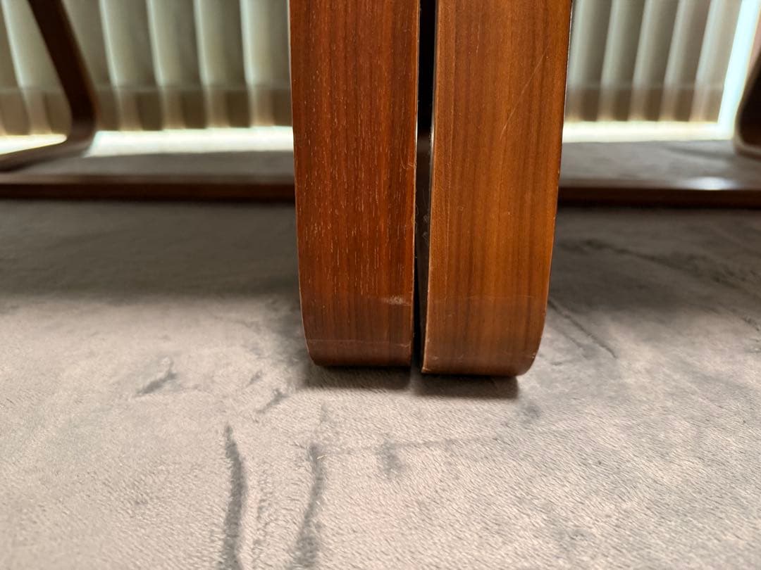 値下げ！！無印良品 リビングでもダイニングでもつかえる テーブル&チェアー2脚