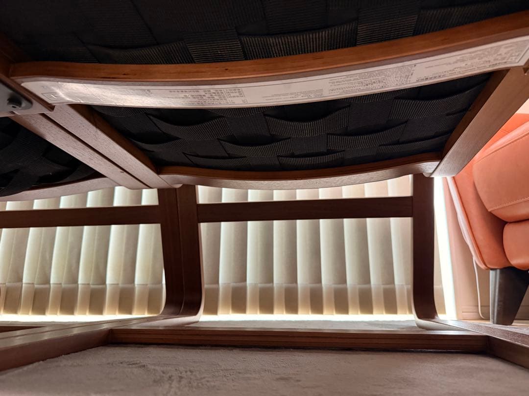 値下げ！！無印良品 リビングでもダイニングでもつかえる テーブル&チェアー2脚