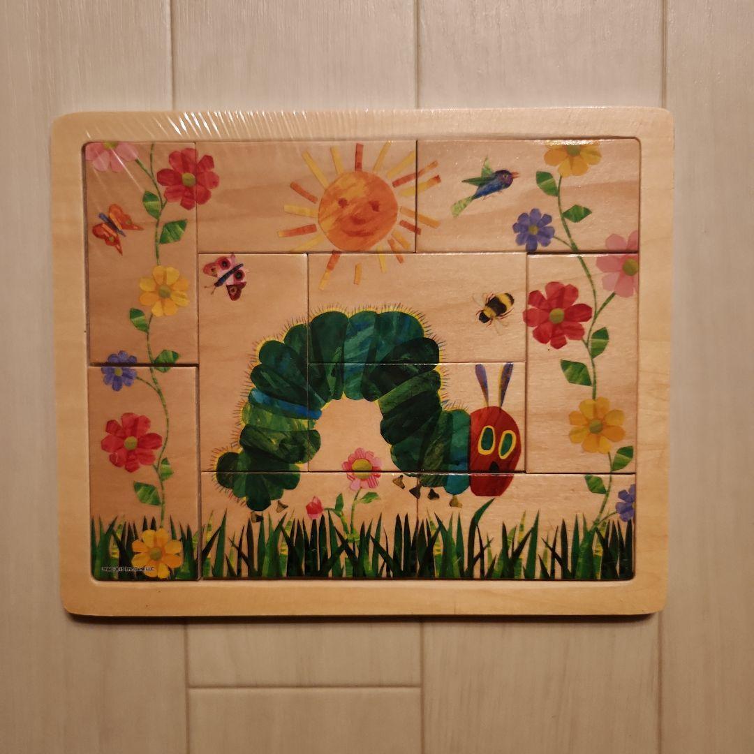 ノンタン はらぺこあおむし 木製パズル 知育玩具 - メルカリ