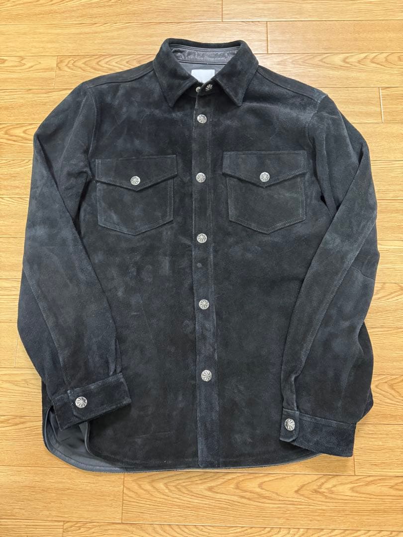Ron Herman ロンハーマン 牛革 スエード レザー シャツ ジャケット
