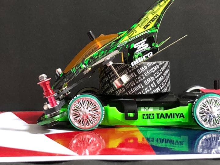 ミニ四駆　完成品　MAフルカスタム/フルカーボン　サンダーショットMK-2