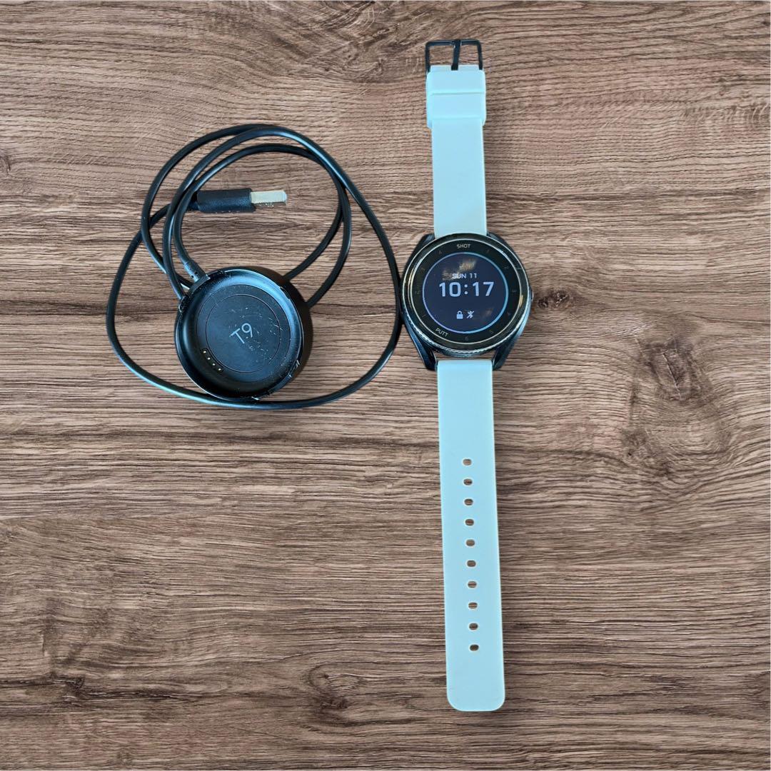 こ*け様 ボイスキャディ T9 ベルト ホワイト 箱＆取説なし ボイスキャディ T9 ベルト ホワイト 箱＆取説なし - メルカリ