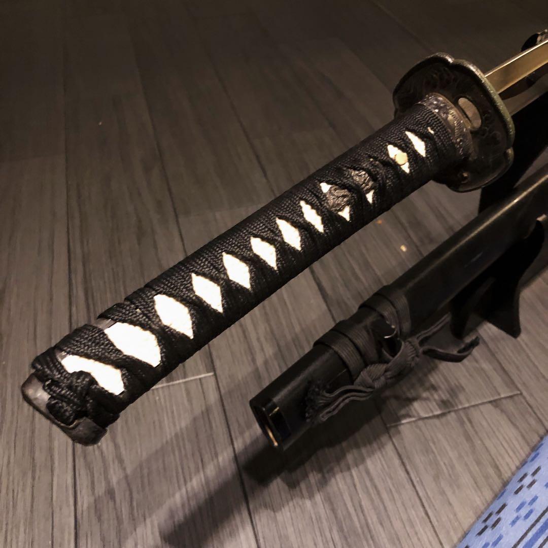 高級模造刀　逆刃刀　逆刃刀身 居合刀　太刀　るろうに剣心　刀袋付き