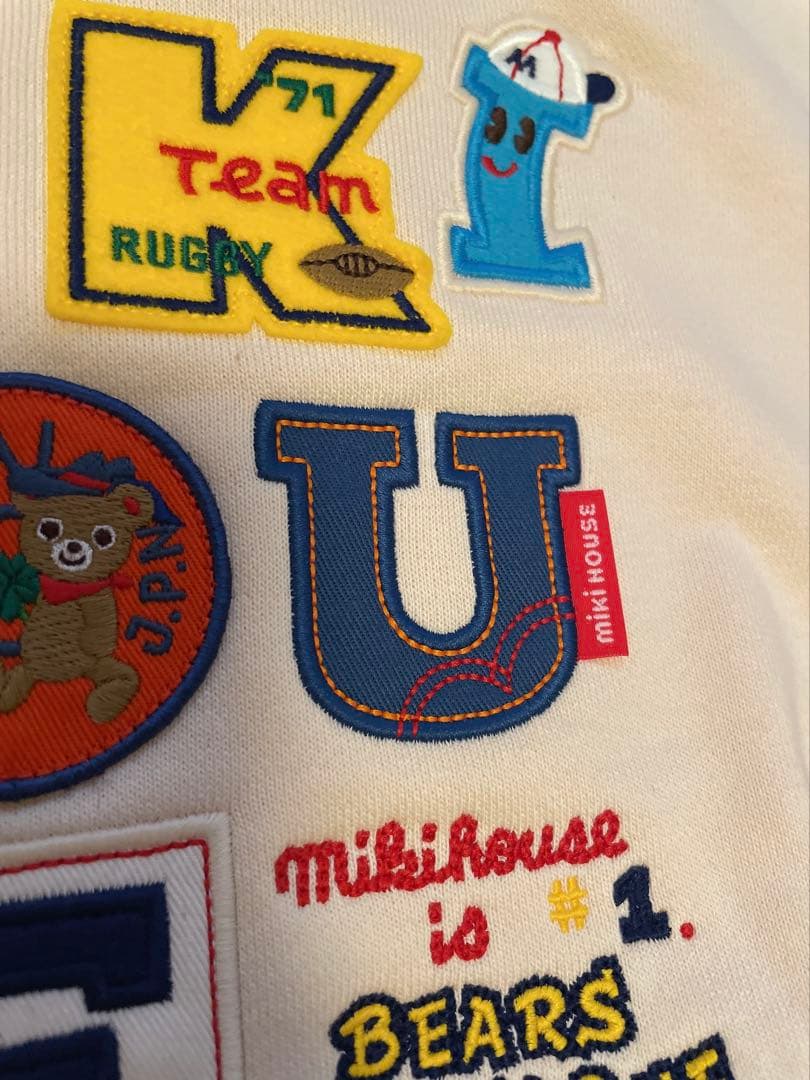 【新品未使用】ミキハウス トレーナー 110cm