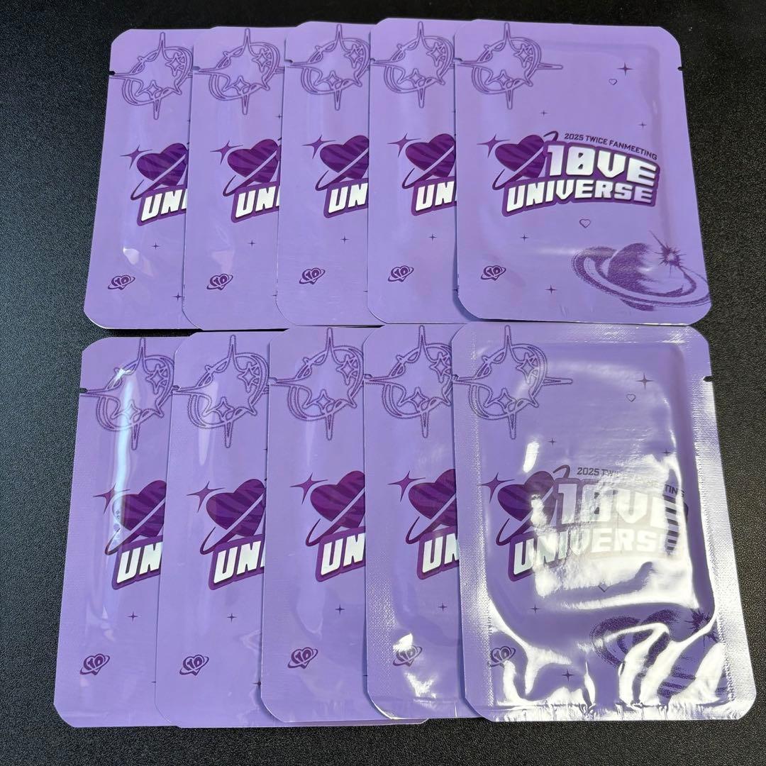 TWICE 10VE UNIVERSE ラントレ 10個 トレカ 新品未開封 - メルカリ