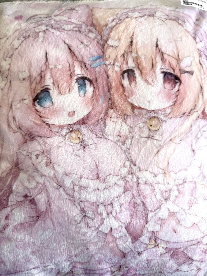 桃豆こまもち C107クッションブランケット ② - メルカリ