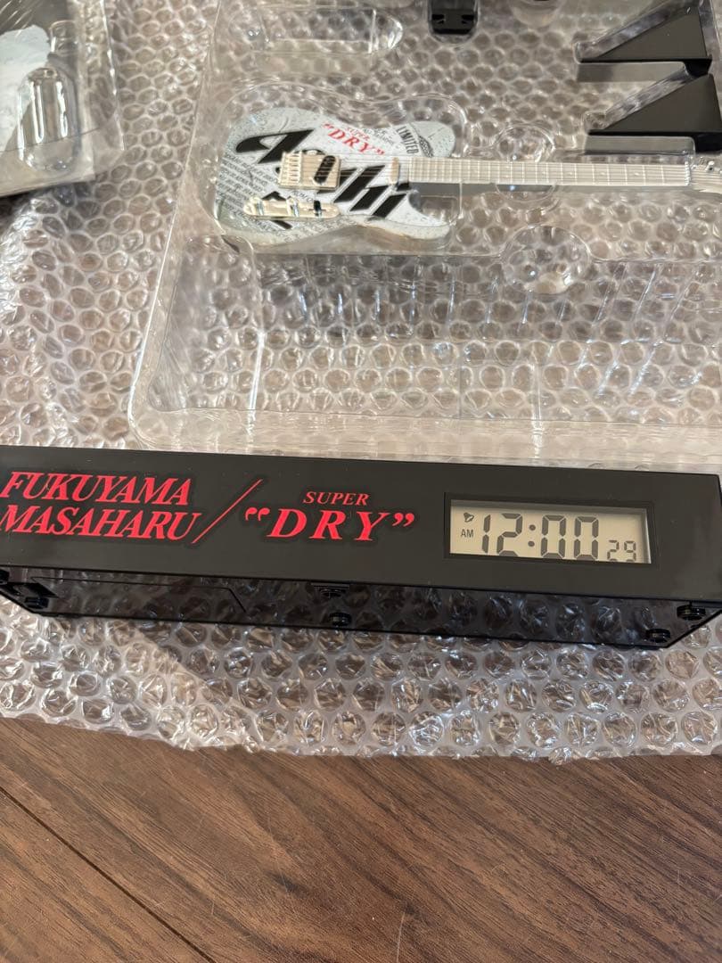 福山雅治 非売品 アサヒスーパードライ オリジナルデザイン アラーム