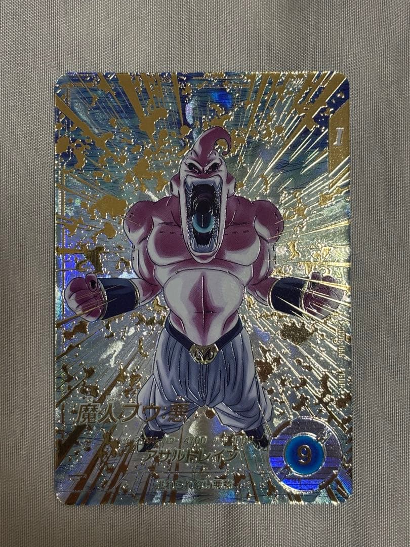 魔人ブウ悪（新品フルプロテクトスリーブ付）パラレル GDR☆SDV6-066