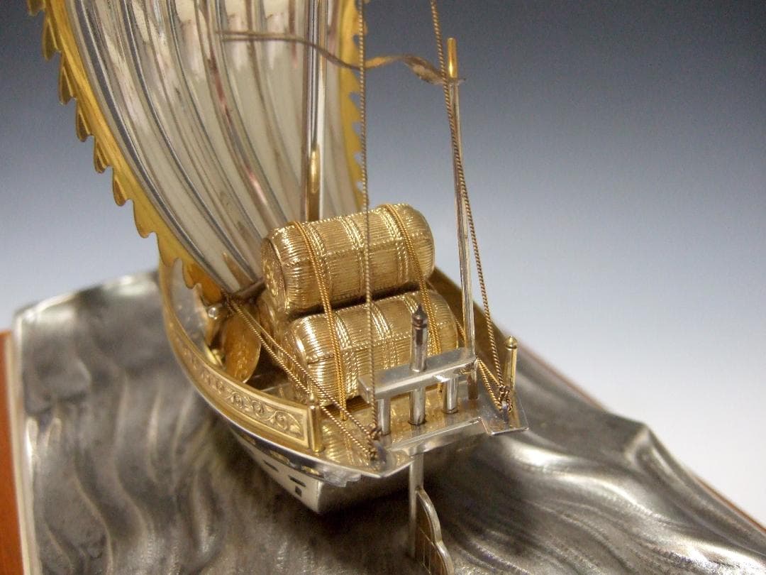 銀製 宝船 TAKEHIKO 関武比古 STERLING 960