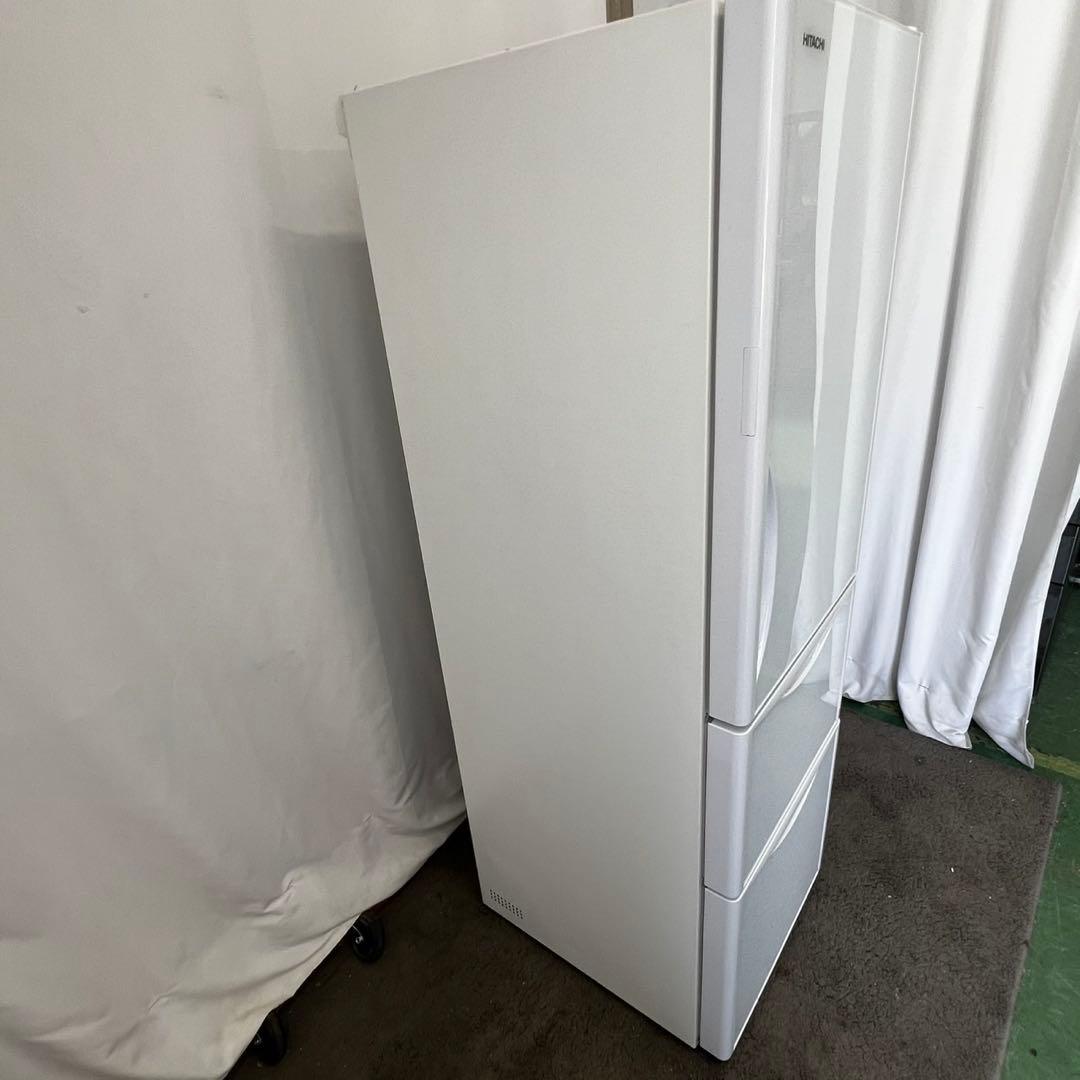 ☆859 冷蔵庫 日立 スリム 300-400ℓ 大型 中古 安い 設置無料 572 日立