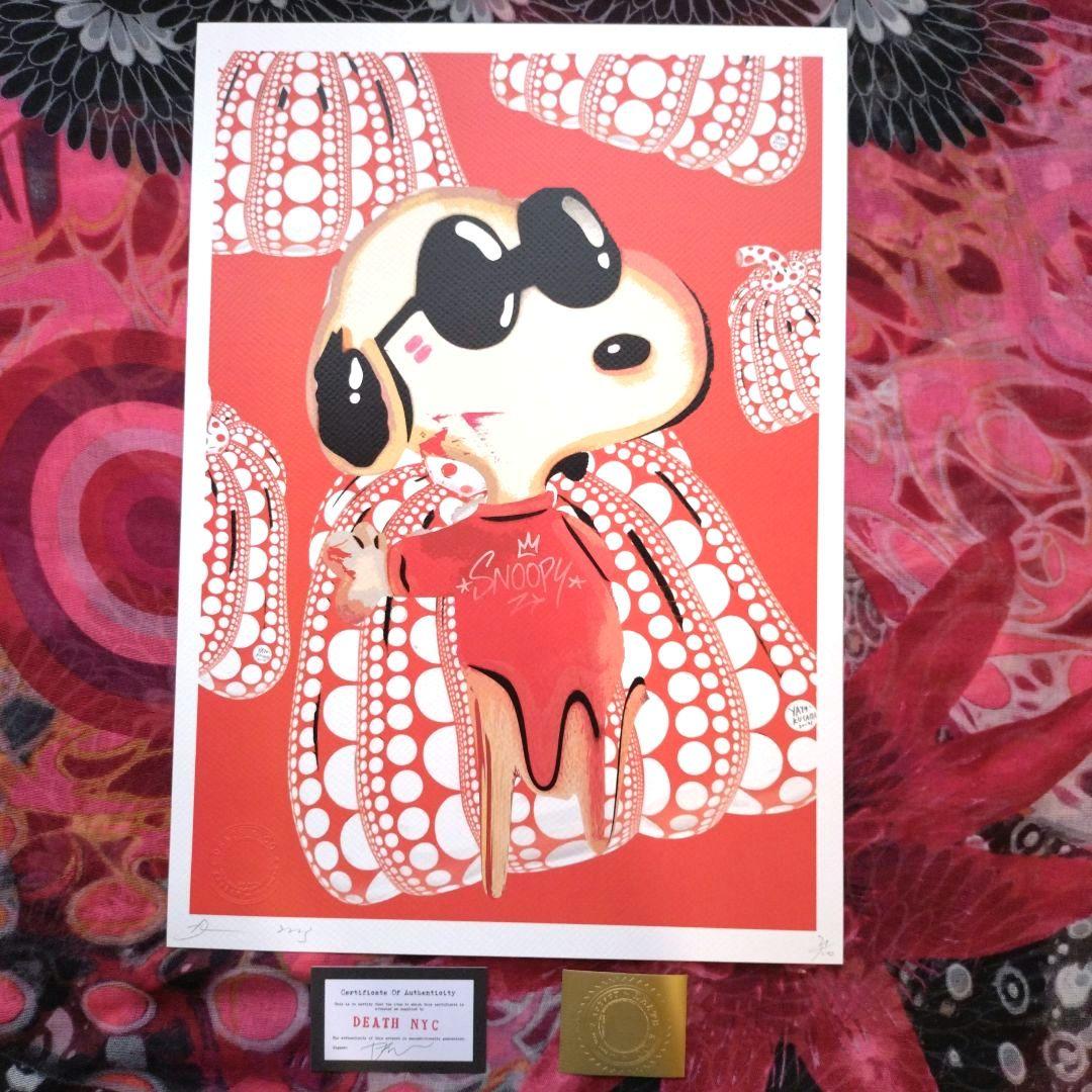 death nyc 世界限定100枚 スヌーピー 草間彌生 かぼちゃ - メルカリ