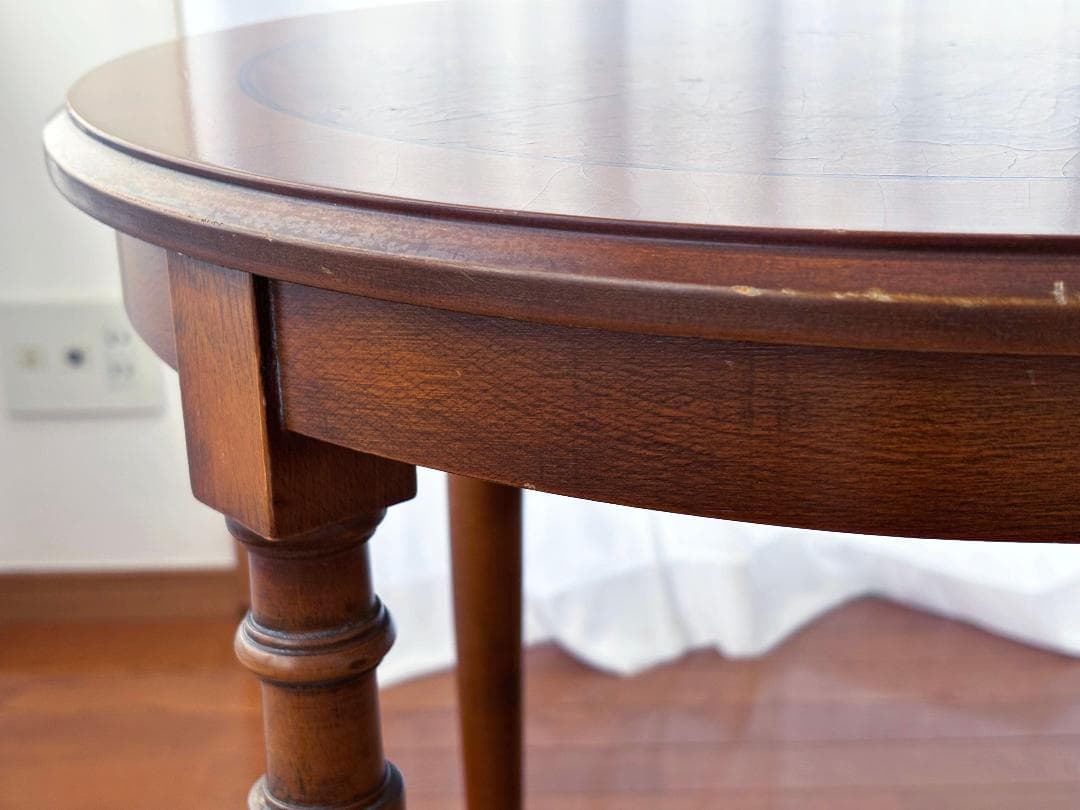 特価】イタリア medea サイドテーブル ラウンド 丸 花台 飾り台