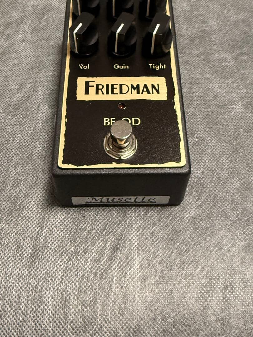 Friedman BE-OD オーバードライブ ディストーション