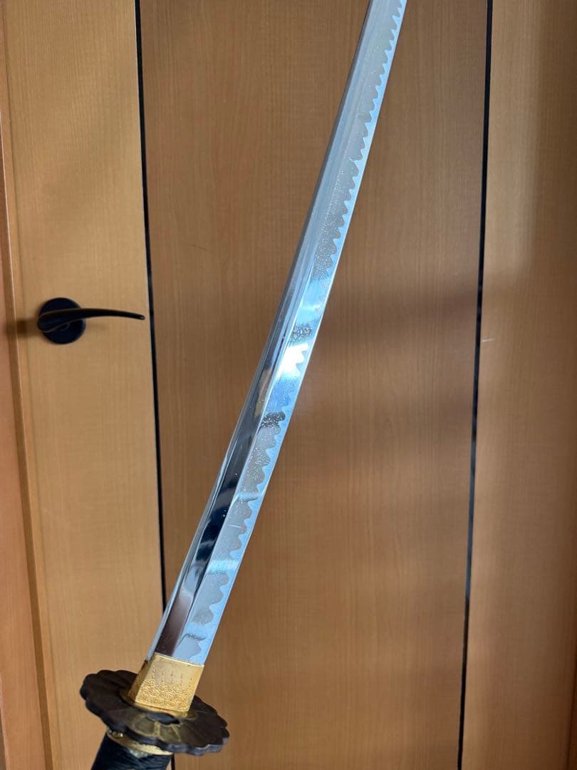 高級 模造刀 本物のハバキと鍔 居合刀 模擬刀 日本刀 太刀 美術刀剣 コスプレ