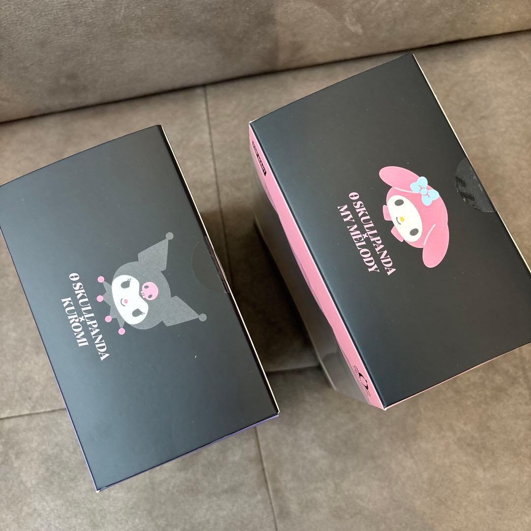 H*o様 スカルパンダ マイメロ、クロミ セット　ぬいぐるみペンダントPOPMA