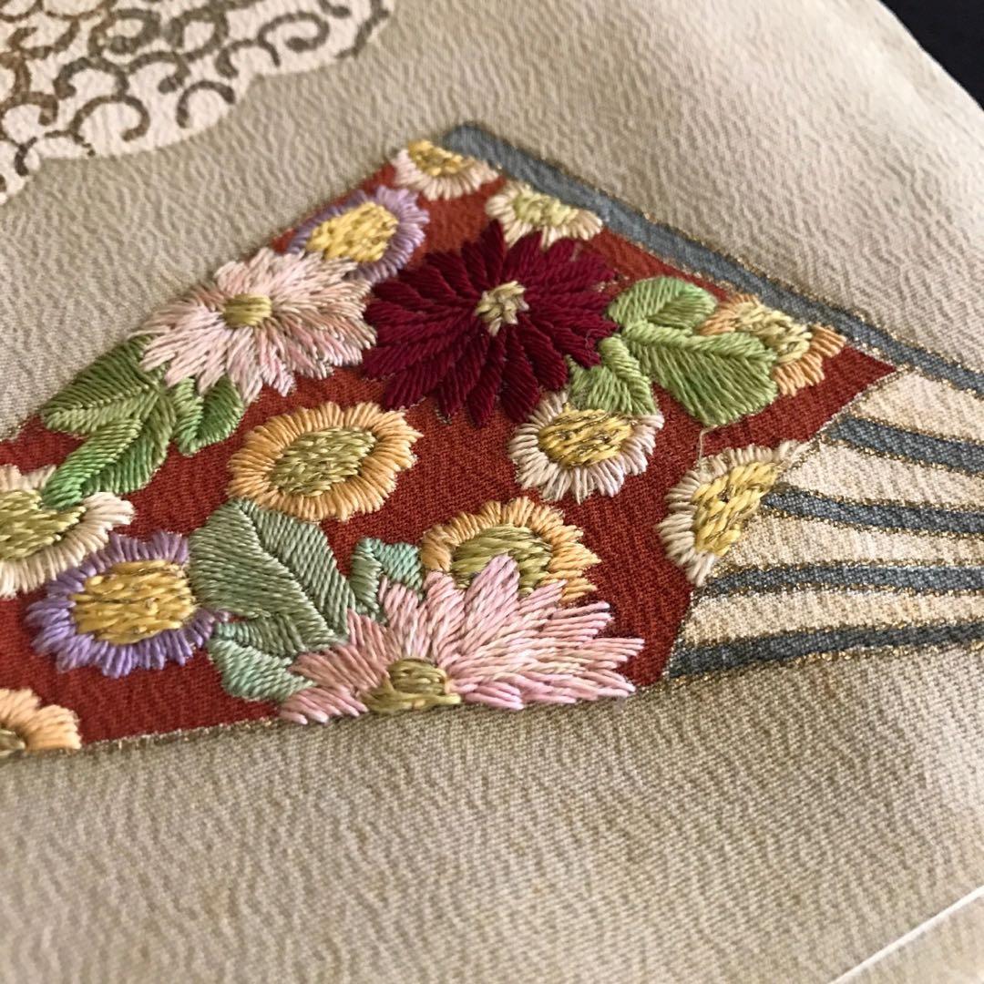 市松人形 12号 アンティーク 黒留袖 着物 帯 ＊ 留袖 大正