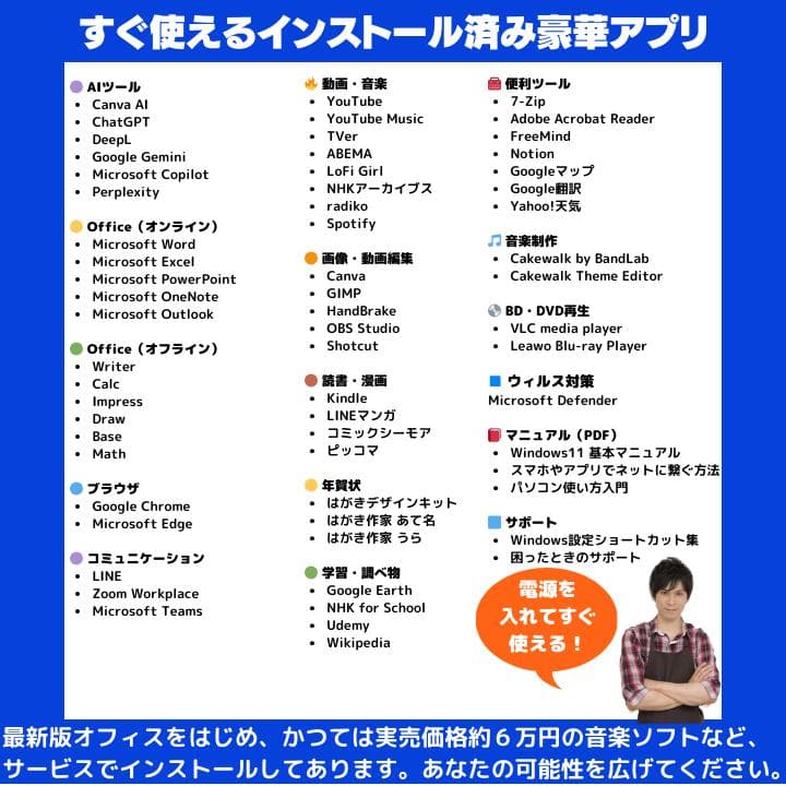 i7×16GB×新品SSD✨】東芝／豪華アプリ／すぐ使える／動作保証✨TA23