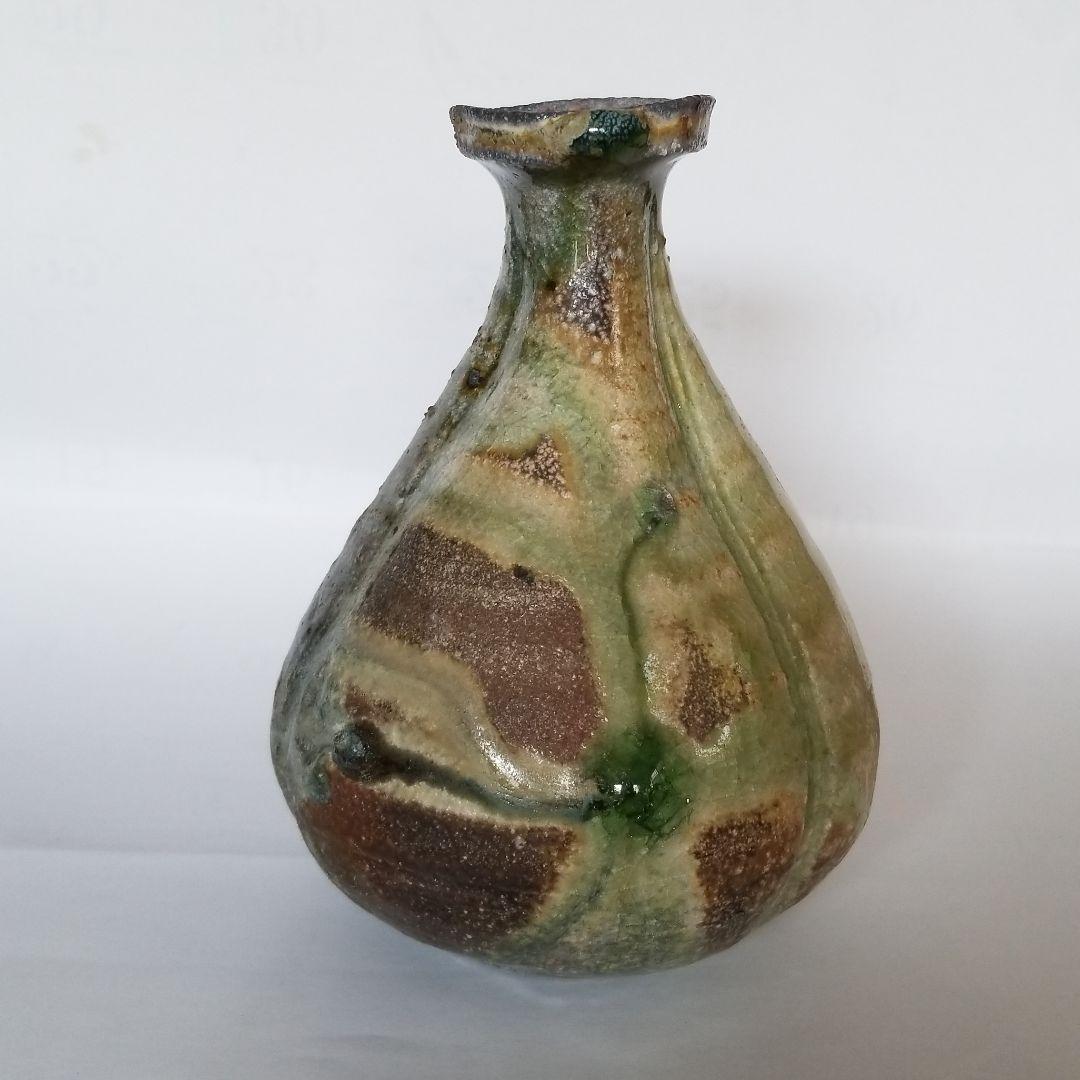 伊賀焼 小島憲二窯の徳利 伊賀心窯 小島憲二 徳利 小島憲二 伊賀焼