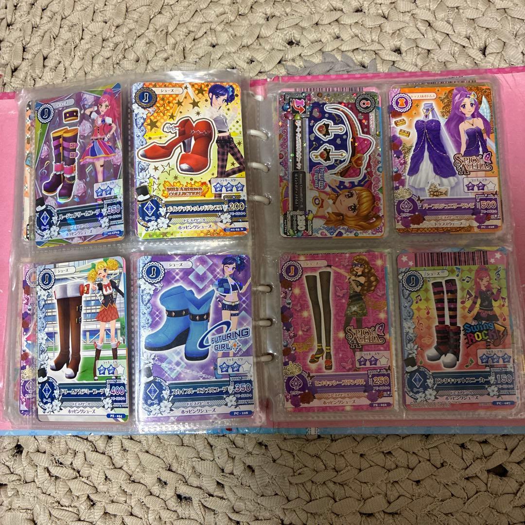 アイカツカードオフィシャルバインダーエンジェリーシュガーアクア