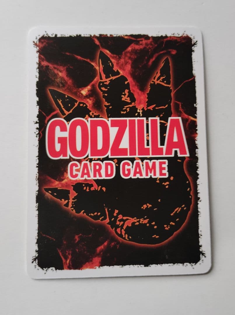 ゴジラカードゲーム 怒り ちびモスラ箔押しサイン