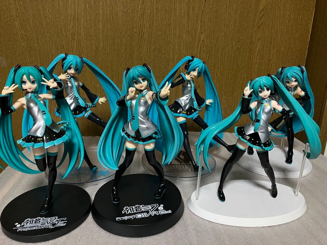 初音ミク フィギュア プライズ品まとめ売り 7種セット DIVA系