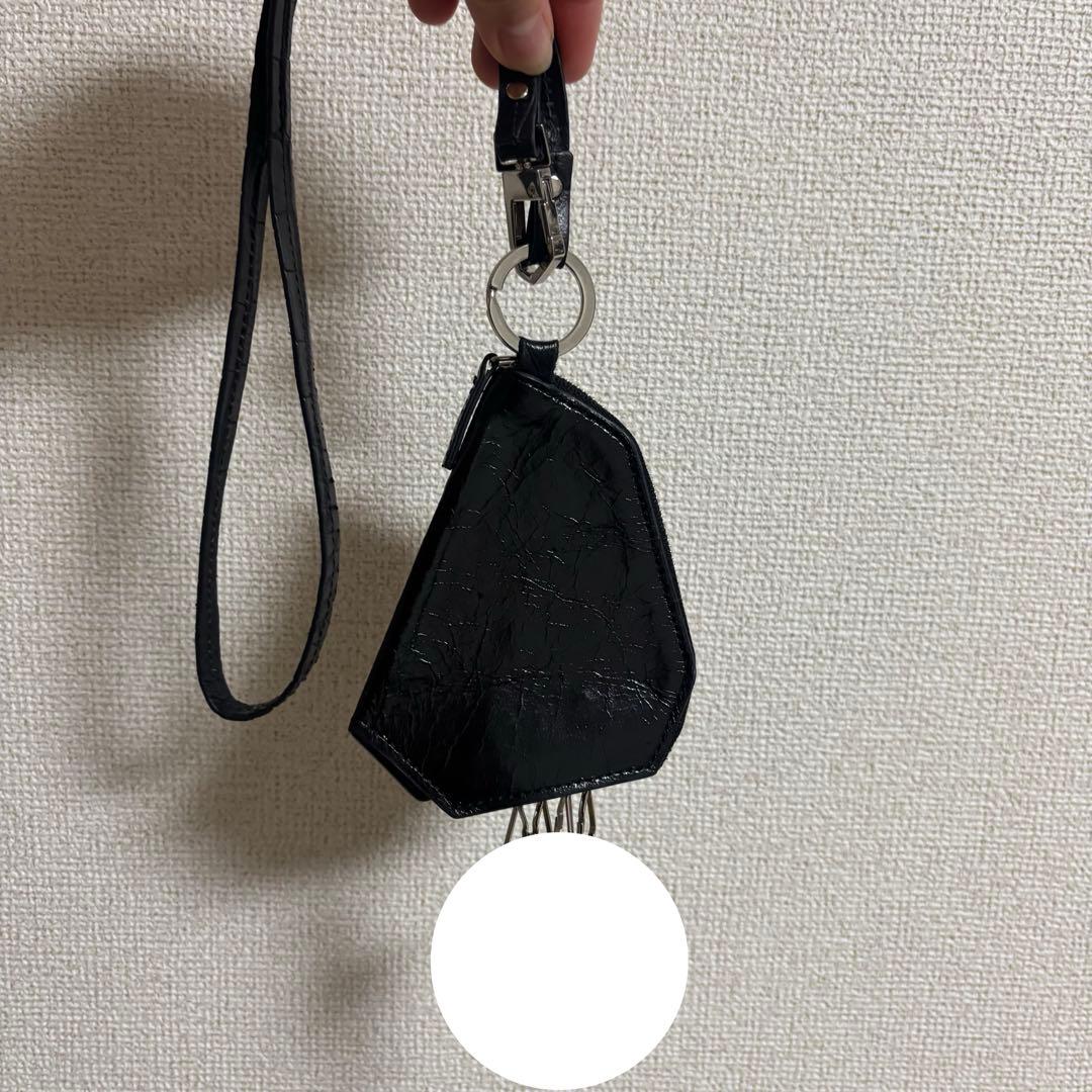 Kiko kostadinov Ohne キーケース クロコダイル｜OHNE WALLET - BLACK