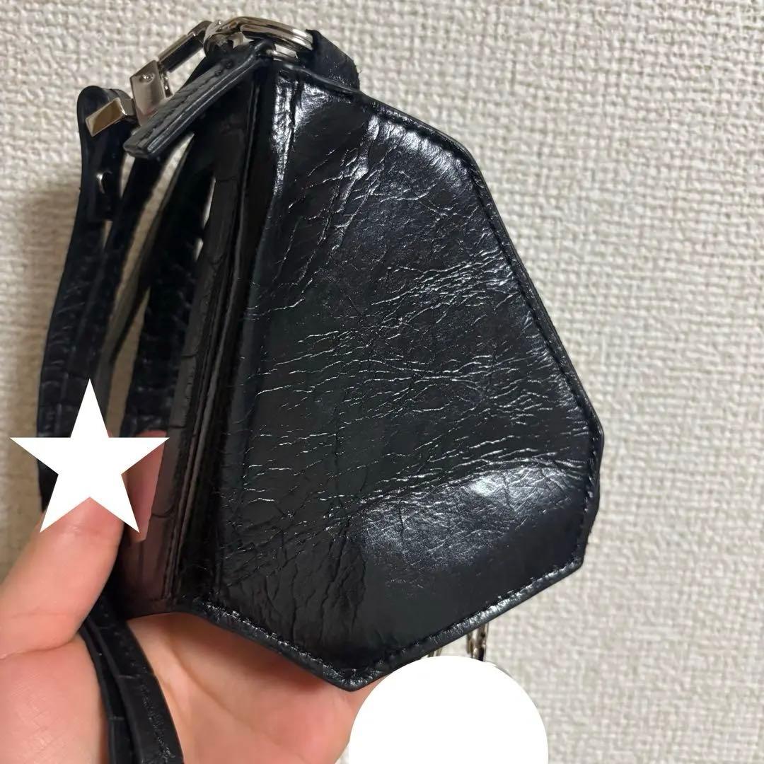 Kiko kostadinov Ohne キーケース クロコダイル｜OHNE WALLET - BLACK