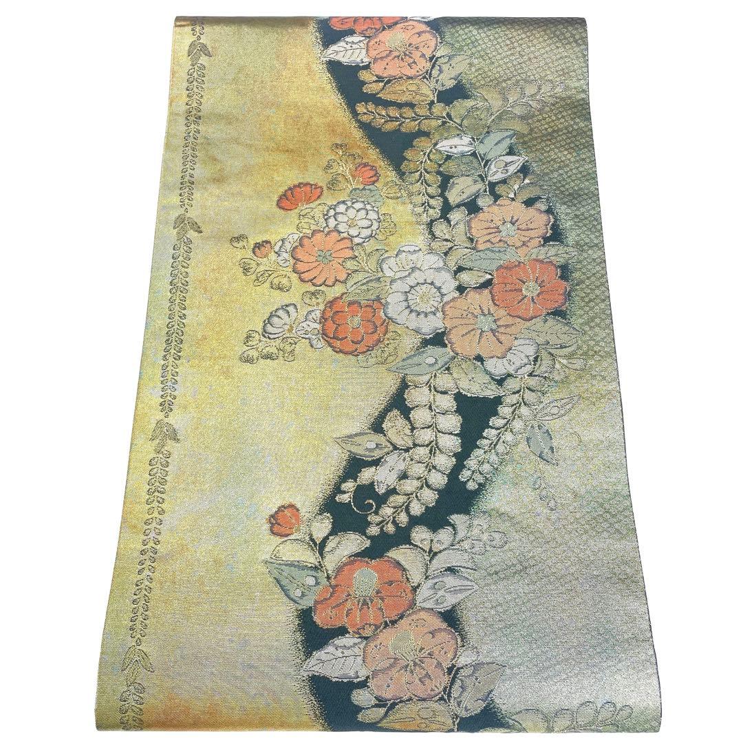 専用帯1774 1532 二本セット○高級 正絹 六通 袋帯 辻ヶ花