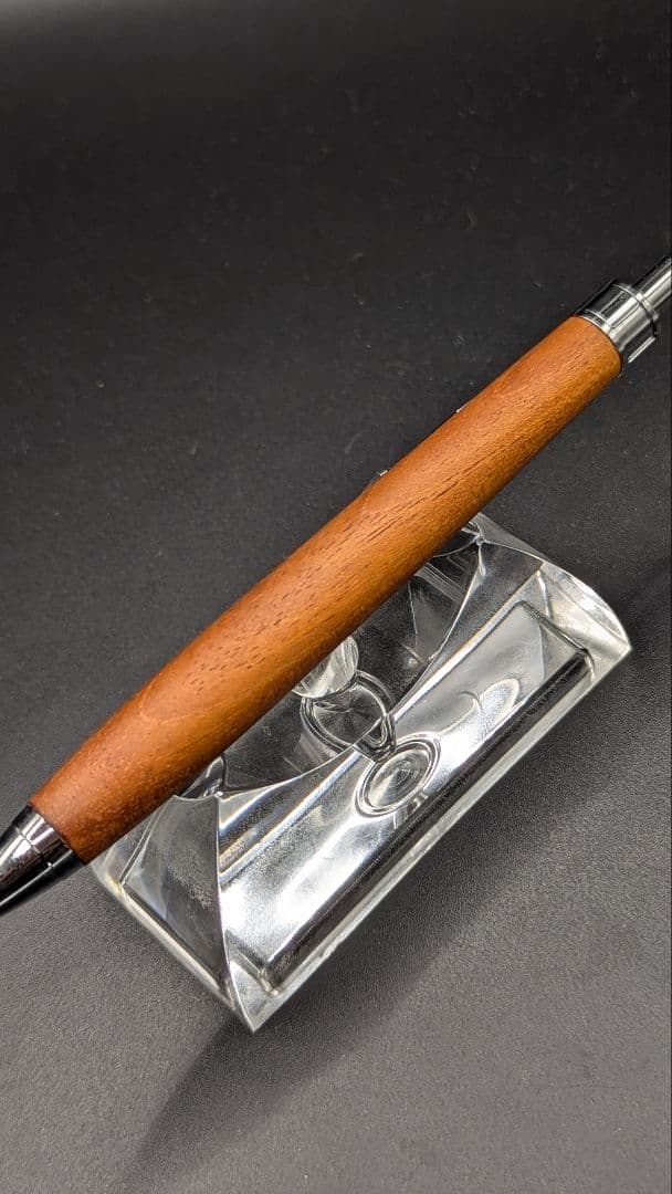 438ペン工房翌檜 キューバンマホガニー 木軸シャーペン ボールペン