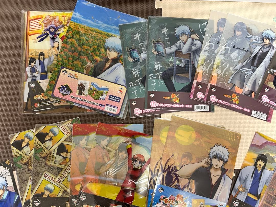 銀魂 クリアファイル 下敷き フォルダー 坂田銀時 公式 カードダス