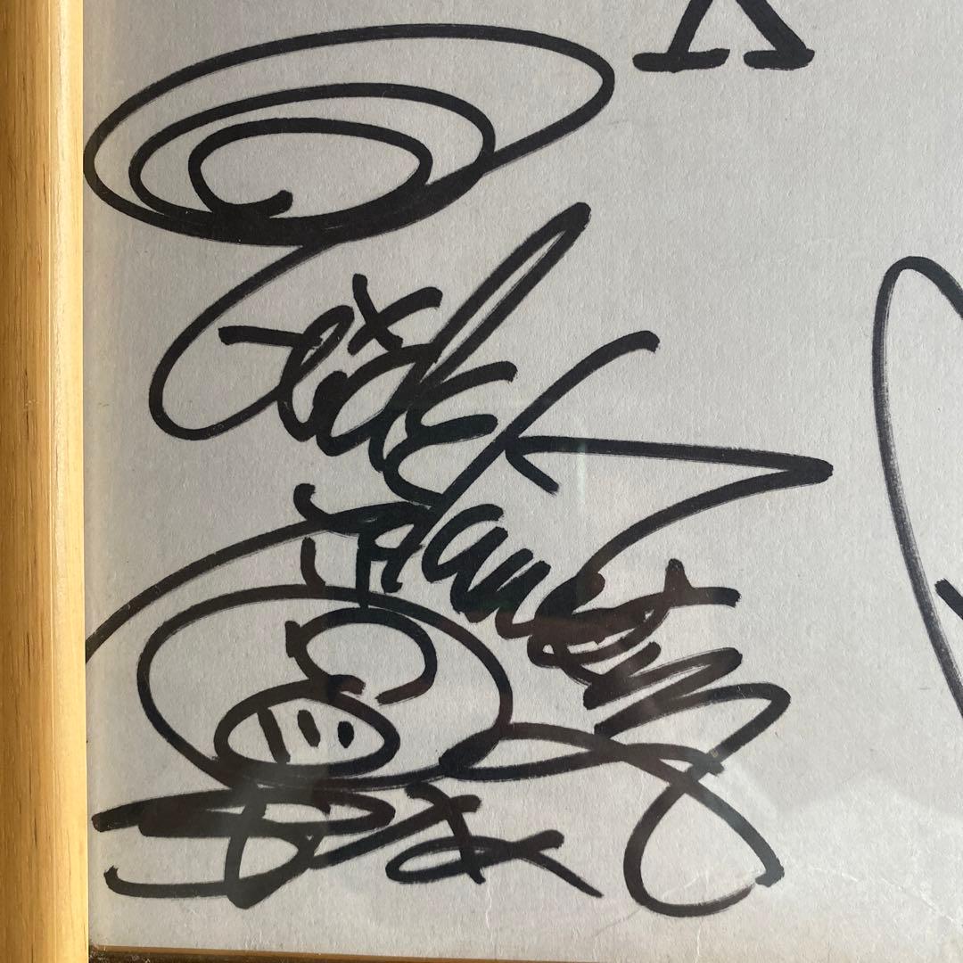 X 時代HIDEPATATOSHIサイン色紙 お宝