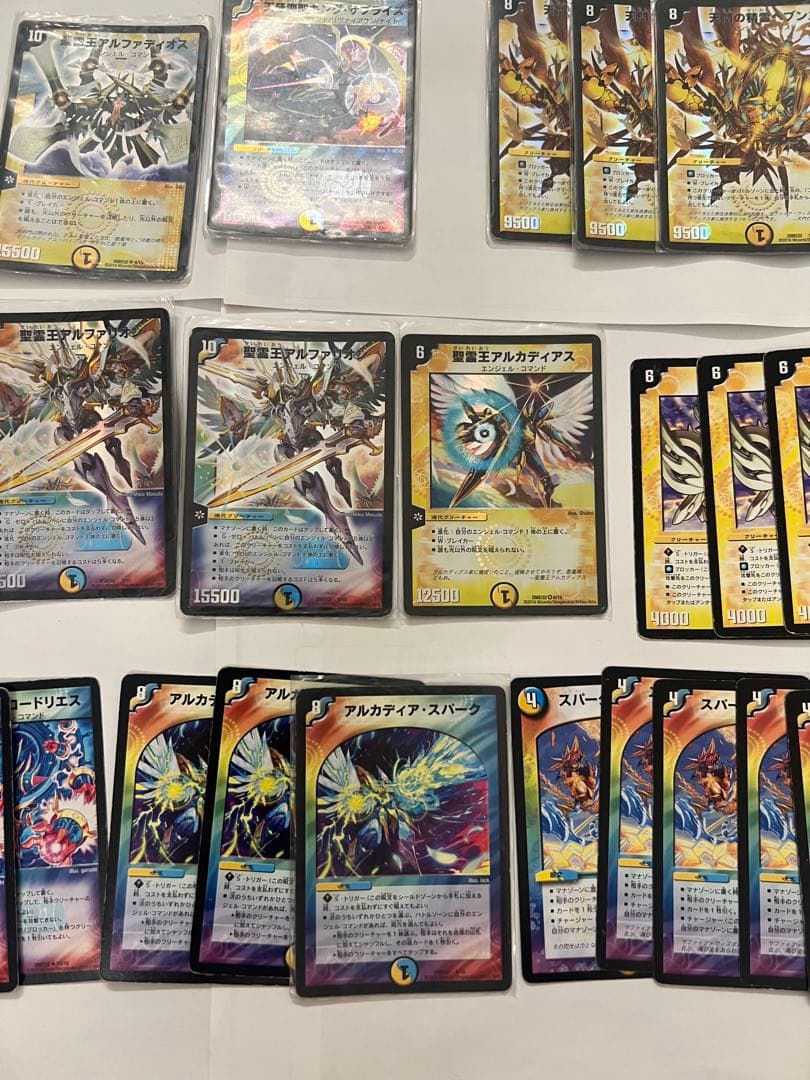 デュエマ DMD-32 クロニクルデッキ 他 聖霊王の創世 デッキケース付44枚