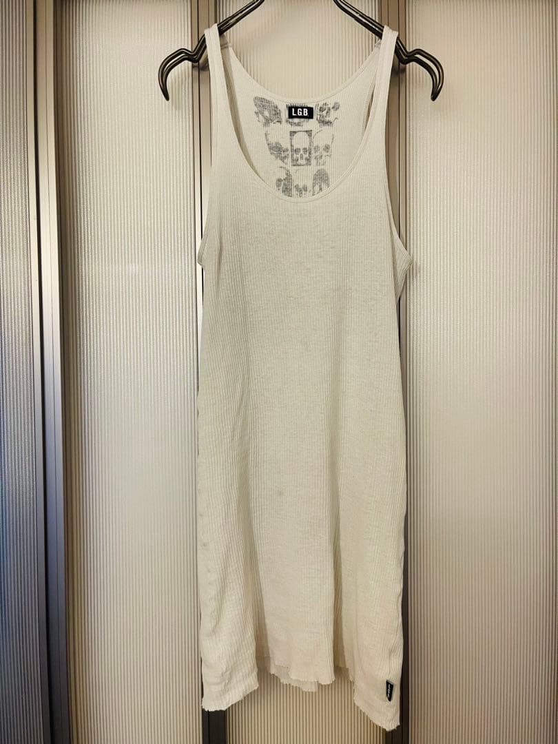 HYDE着 同型同色 LGB クロス リブタンクトップ ifsixwasnine hyde着