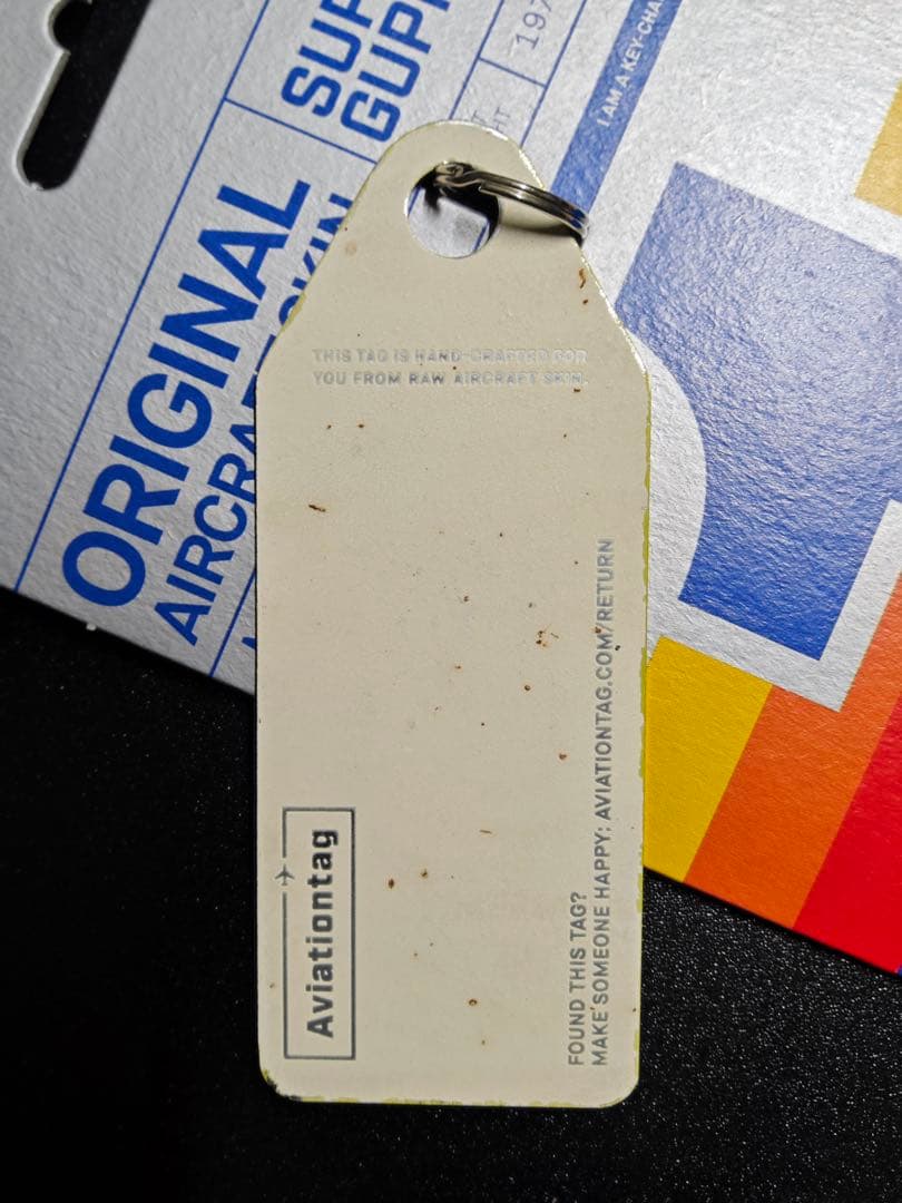 スーパーグッピー Aviationtag 山吹色 - hiai.co.jp