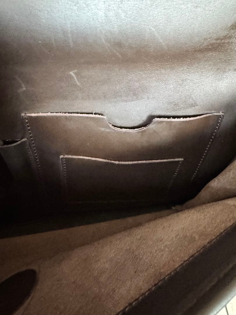 【美品　ストラップ付き】OLD COACH BUSINESS BAG