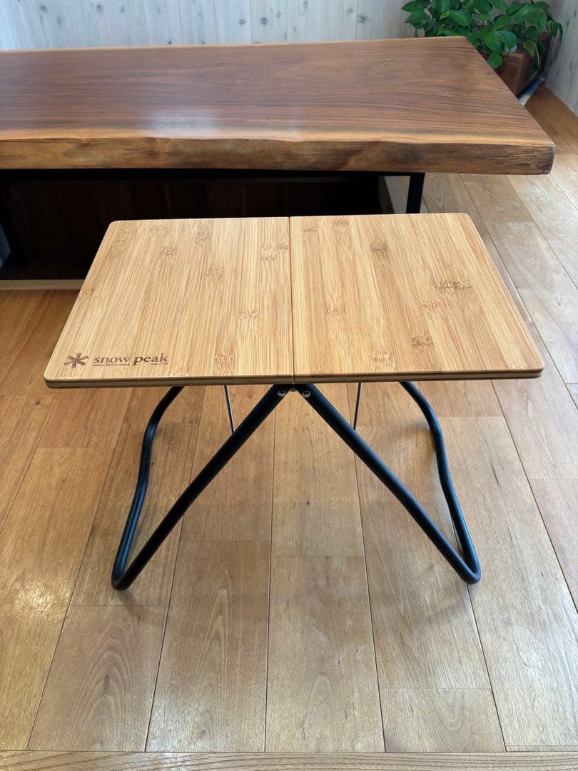 snow peak My テーブル 竹 ブラック 2021雪峰祭